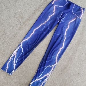 Om Shanti Lightning Leggings